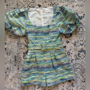 Lavender Brown Romper